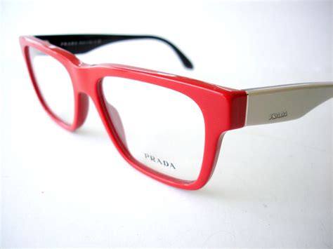 prada eyeglasses red|discount Prada glasses frames.